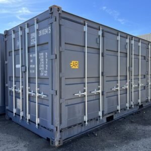 20ft Storage Container Standard Height Open Side New