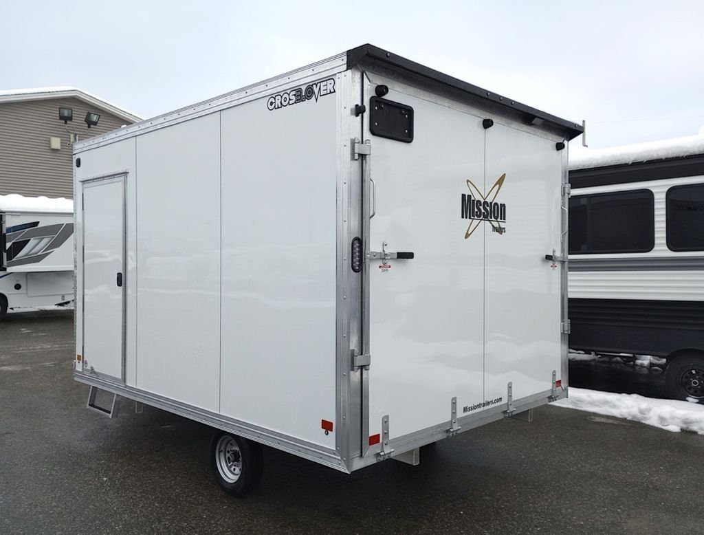 2024 Mission Trailers 101×12 Aluminum 2 Place Crossover 3.0 w/Side X Side Pkg, Rear Canopy - Image 6
