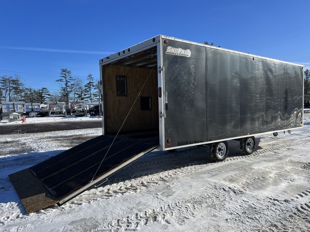 2008 Sno Pro 101x20 Aluminum 4-Place w/Interior Spare Mount, Mats & Guides - Image 12