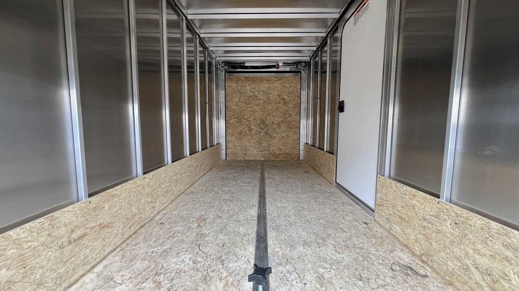 2024 Mission Trailers 60×12 Aluminum Single Place Crossover w/Galvanized Package, Rear Canopy - Image 14