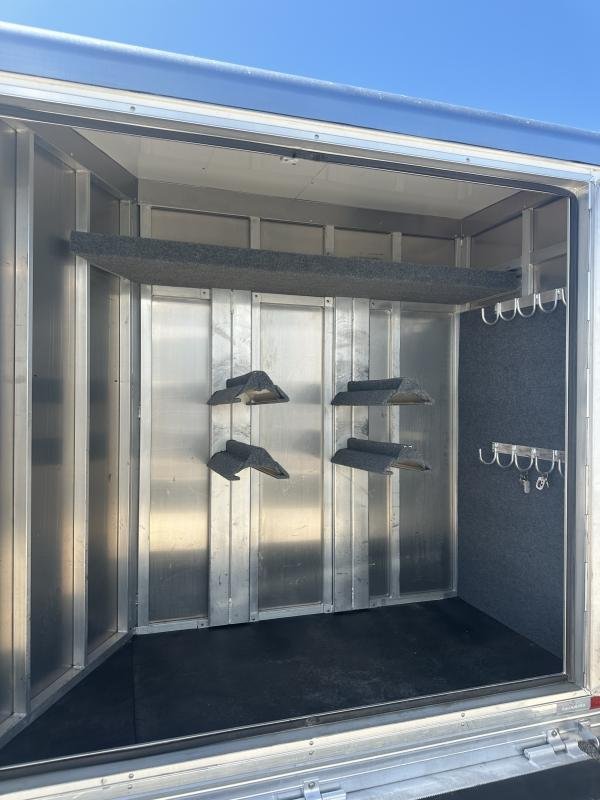 2020 Bloomer 4 Horse Stock Combo Trainer Tack Horse Trailer - Image 12