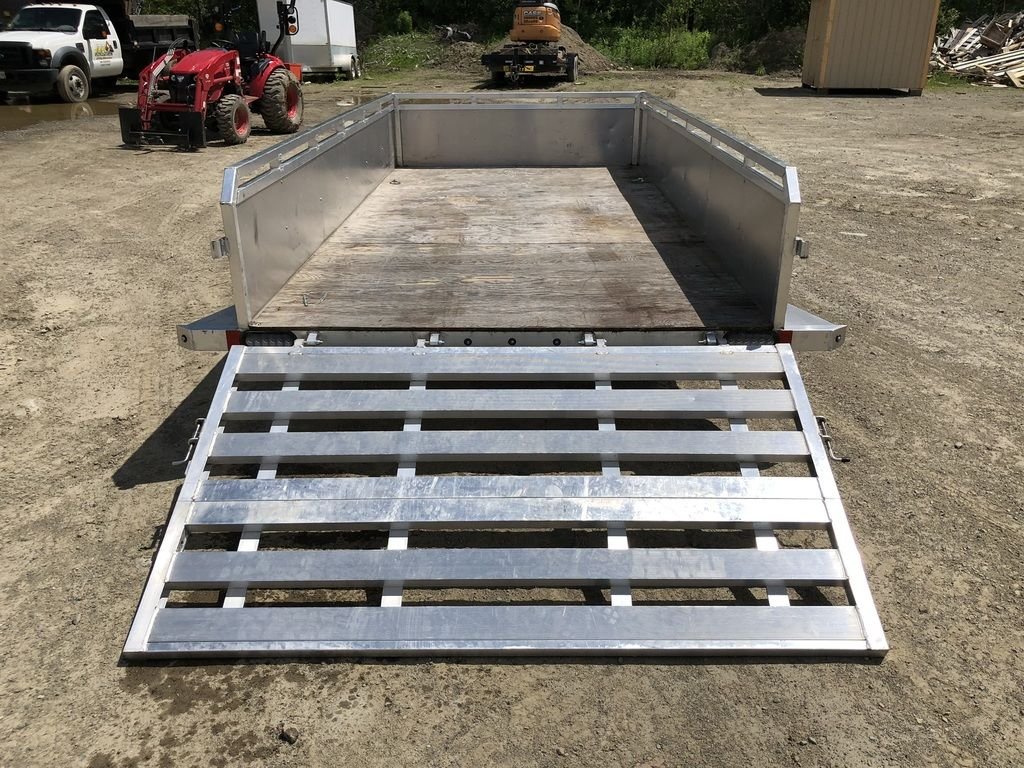 2022 Mission Trailers 6x12 Aluminum Open Utility w/Integrated Rear Ramp - Image 11