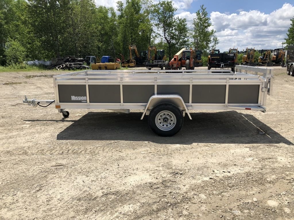 2022 Mission Trailers 6x12 Aluminum Open Utility w/Integrated Rear Ramp - Image 6