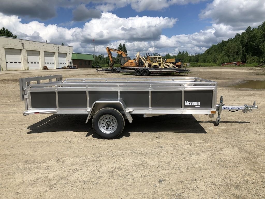 2022 Mission Trailers 6x12 Aluminum Open Utility w/Integrated Rear Ramp - Image 10