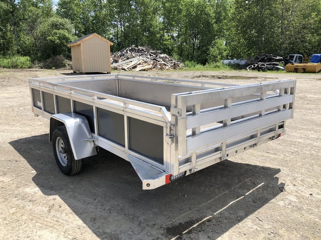 2022 Mission Trailers 6x12 Aluminum Open Utility w/Integrated Rear Ramp - Image 7