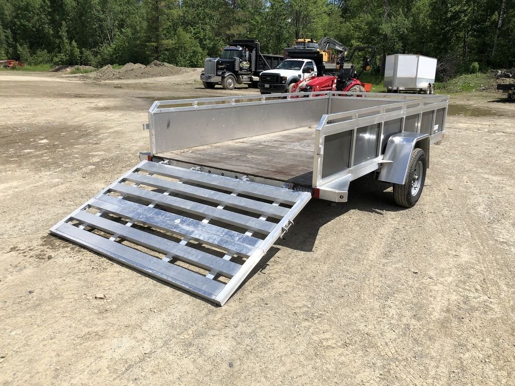 2022 Mission Trailers 6x12 Aluminum Open Utility w/Integrated Rear Ramp - Image 3