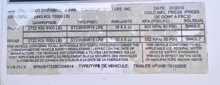 2011 Cimarron 3 Horse Bumper Pull - Image 2