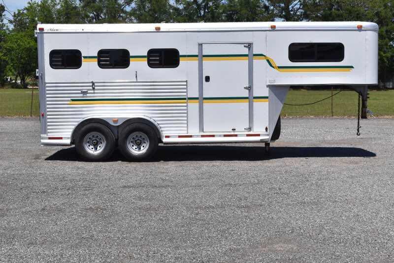 2006 Adam 7302 3 Horse Trailer - Image 3