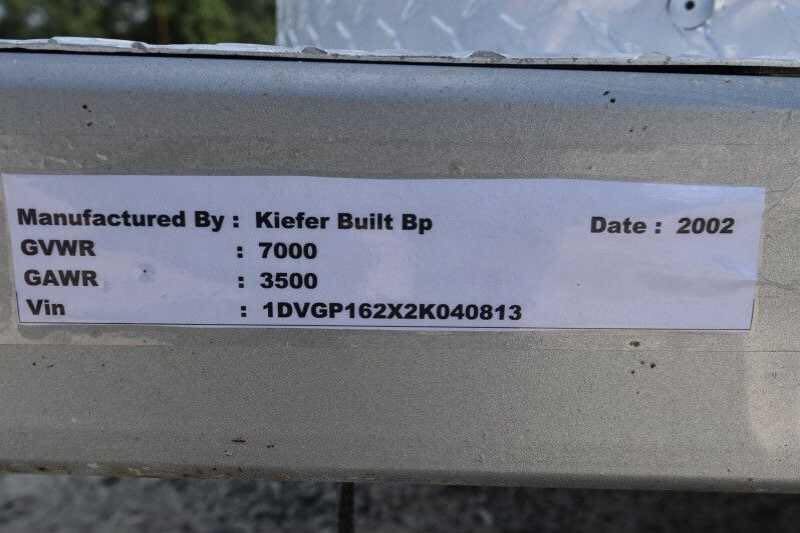 2002 Kiefer Built 2 Horse Bumper Pull - Image 5