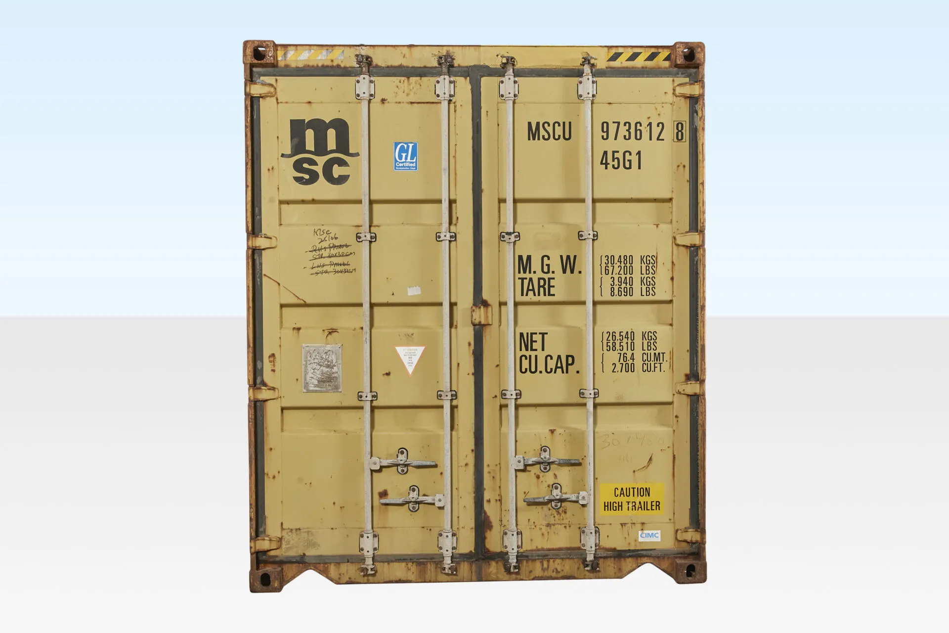 40FT X 8FT Used Shipping Container High Cube - Image 4