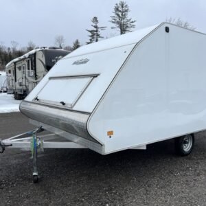 High Country Trailers 101x12 Aluminum 2-Place Hybrid w/Track Mats