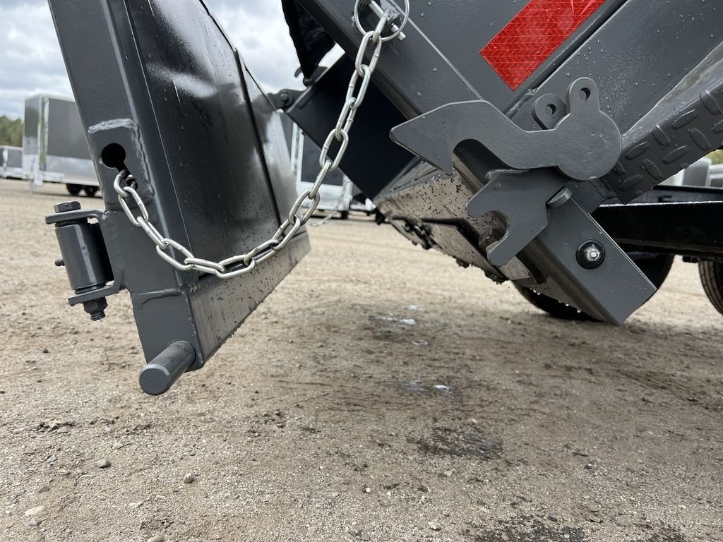 2024 RawMaxx 5X10 7K Powder Coated Dump Trailer w/Tarp Kit - Image 18