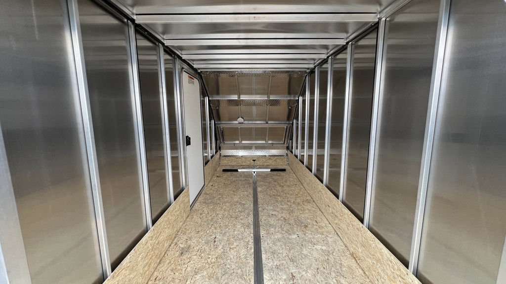 2024 Mission Trailers 60×12 Aluminum Single Place Crossover w/Galvanized Package, Rear Canopy - Image 13