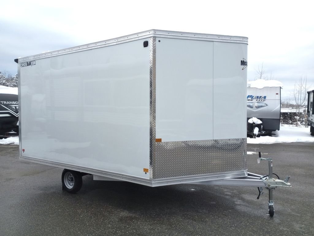 2024 Mission Trailers 101×12 Aluminum 2 Place Crossover 3.0 w/Side X Side Pkg, Rear Canopy - Image 9