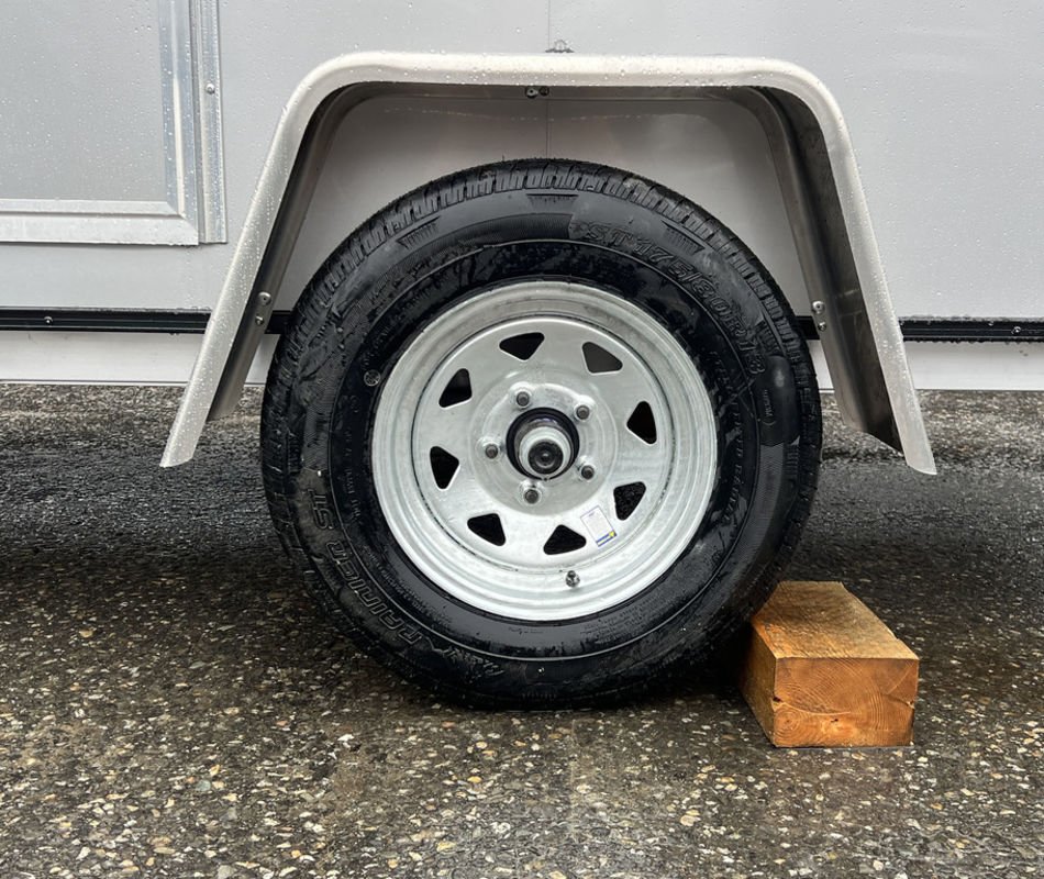 2024 Mission Trailers 60×12 Aluminum Single Place Crossover w/Galvanized Package, Rear Canopy - Image 20