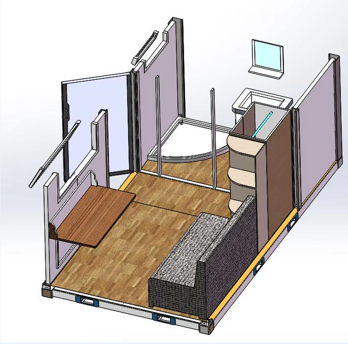 Mobile Life Office Modular Home - Image 8