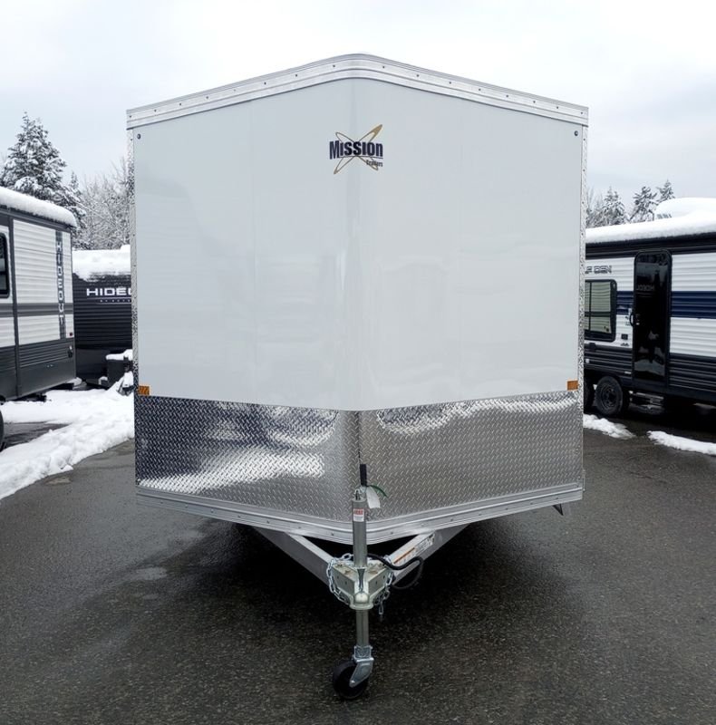 2024 Mission Trailers 101×12 Aluminum 2 Place Crossover 3.0 w/Side X Side Pkg, Rear Canopy - Image 4