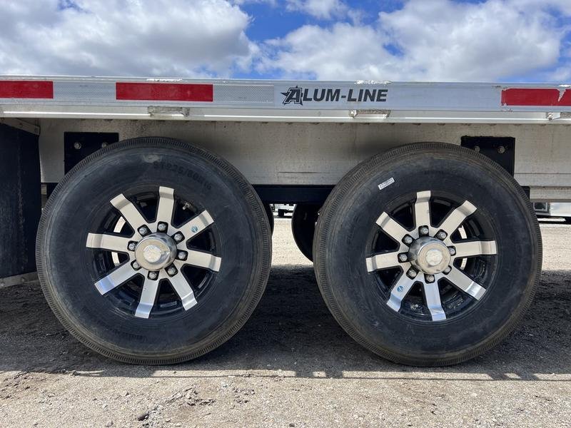 2024 Alum Line Trailers 8.5x24 13K Aluminum Gooseneck w/Flip-Over Ramps - Image 16