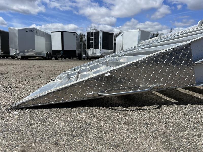 2024 Alum Line Trailers 8.5x24 13K Aluminum Gooseneck w/Flip-Over Ramps - Image 11