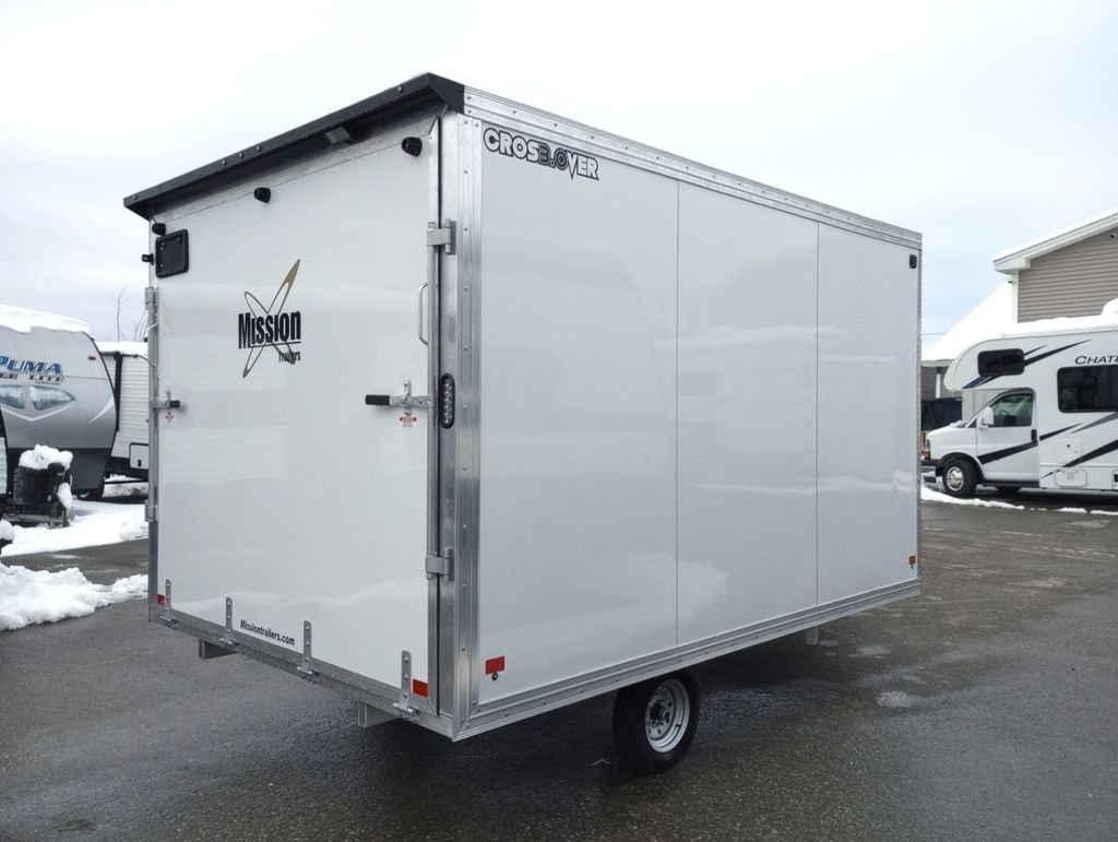 2024 Mission Trailers 101×12 Aluminum 2 Place Crossover 3.0 w/Side X Side Pkg, Rear Canopy - Image 8
