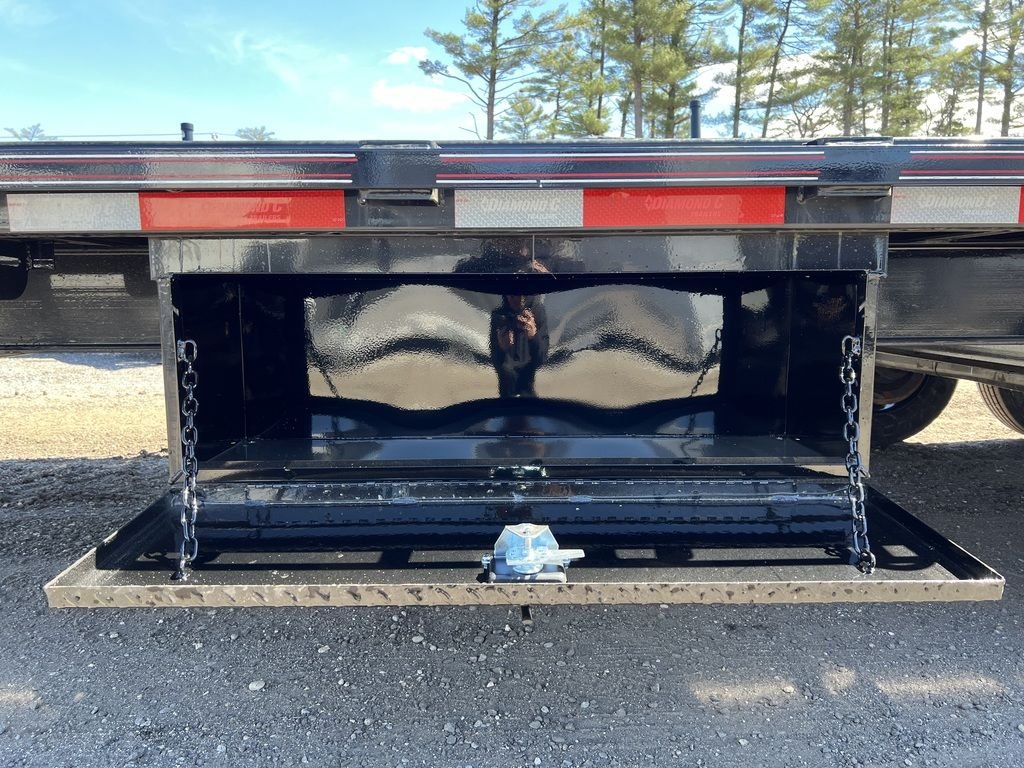 2024 Diamond C 8.5x20 20K Deckover Equipment Trailer w/ 72โ Flip-Knee Ramps - Image 11