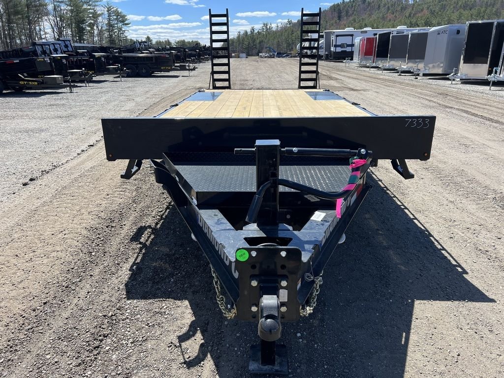 2024 Diamond C 8.5x20 20K Deckover Equipment Trailer w/ 72โ Flip-Knee Ramps - Image 7