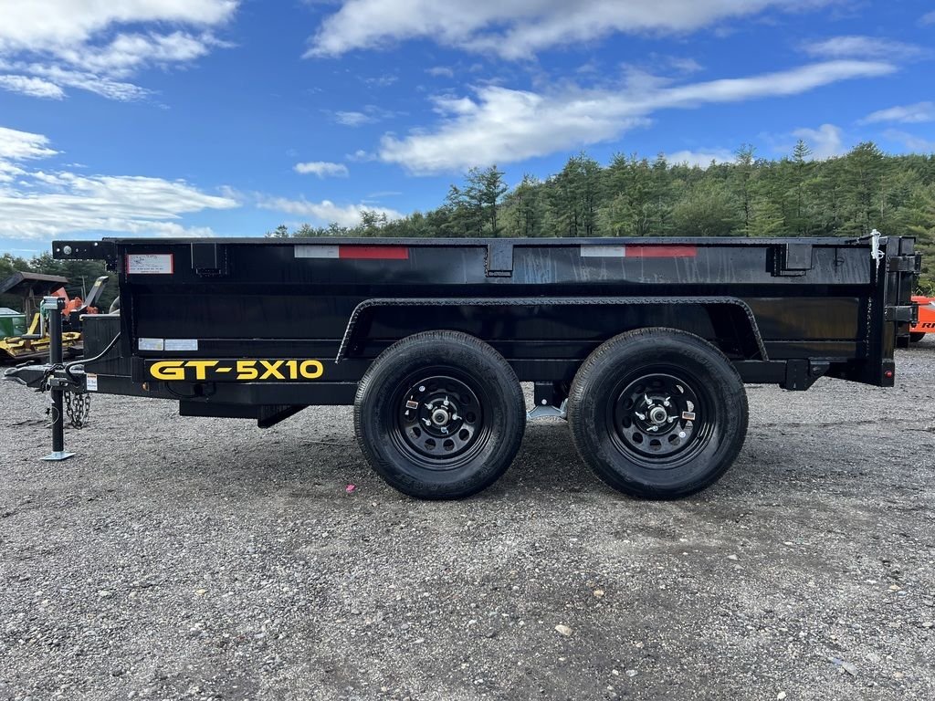 2024 Griffin Trailers 5x10 7K Powder Coated Dump w/Barn Door Gate - Image 3