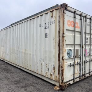 40f Storage Container Standard Height Wind and Water Tight used