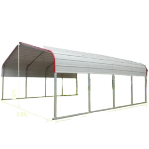 Golden Mount Classic Steel Carport New