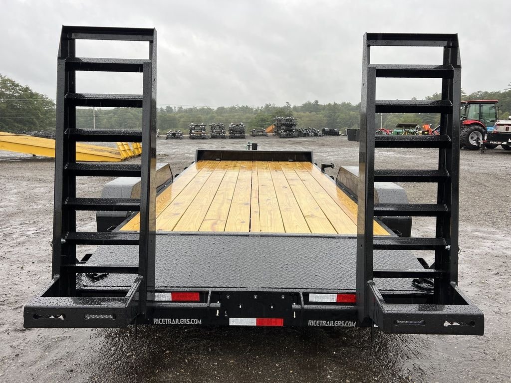 2024 Rice Trailers 7x16 10K Equipment Hauler w/D-Rings, Spare Mount, & Toolbox - Image 11