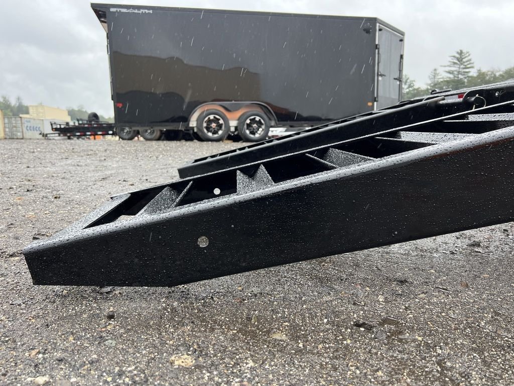 2024 Rice Trailers 7x16 10K Equipment Hauler w/D-Rings, Spare Mount, & Toolbox - Image 6