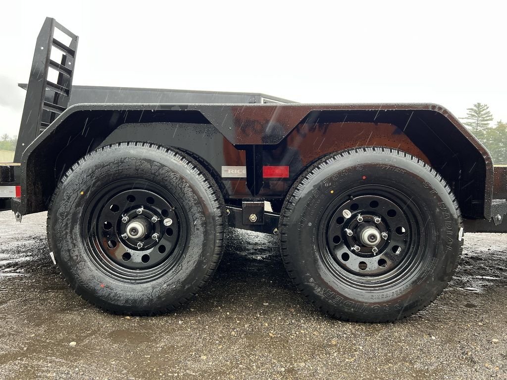 2024 Rice Trailers 7x16 10K Equipment Hauler w/D-Rings, Spare Mount, & Toolbox - Image 7