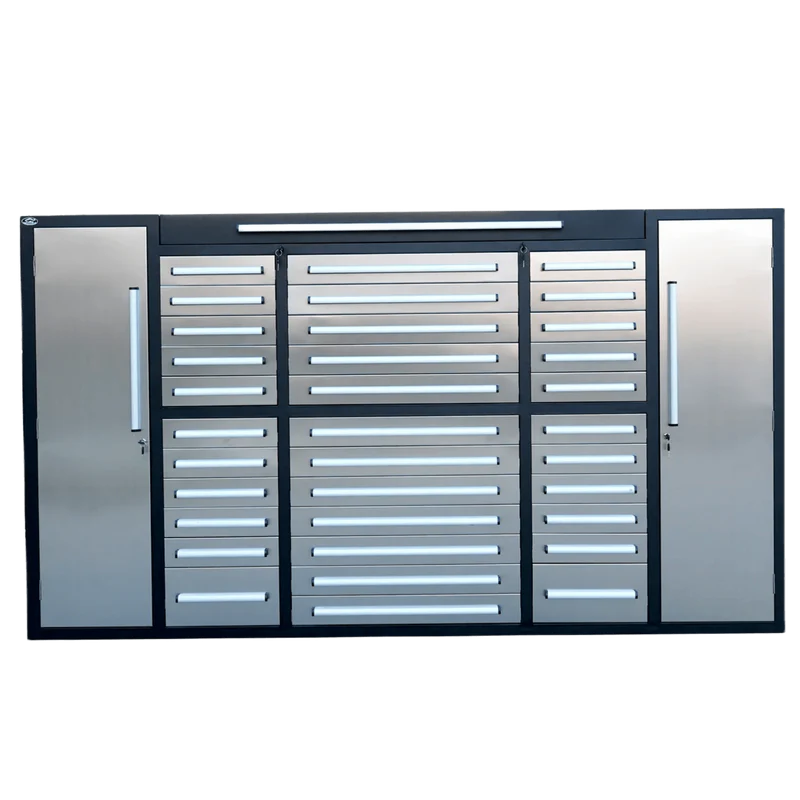 9ft Storage Cabinet 34 Drawers